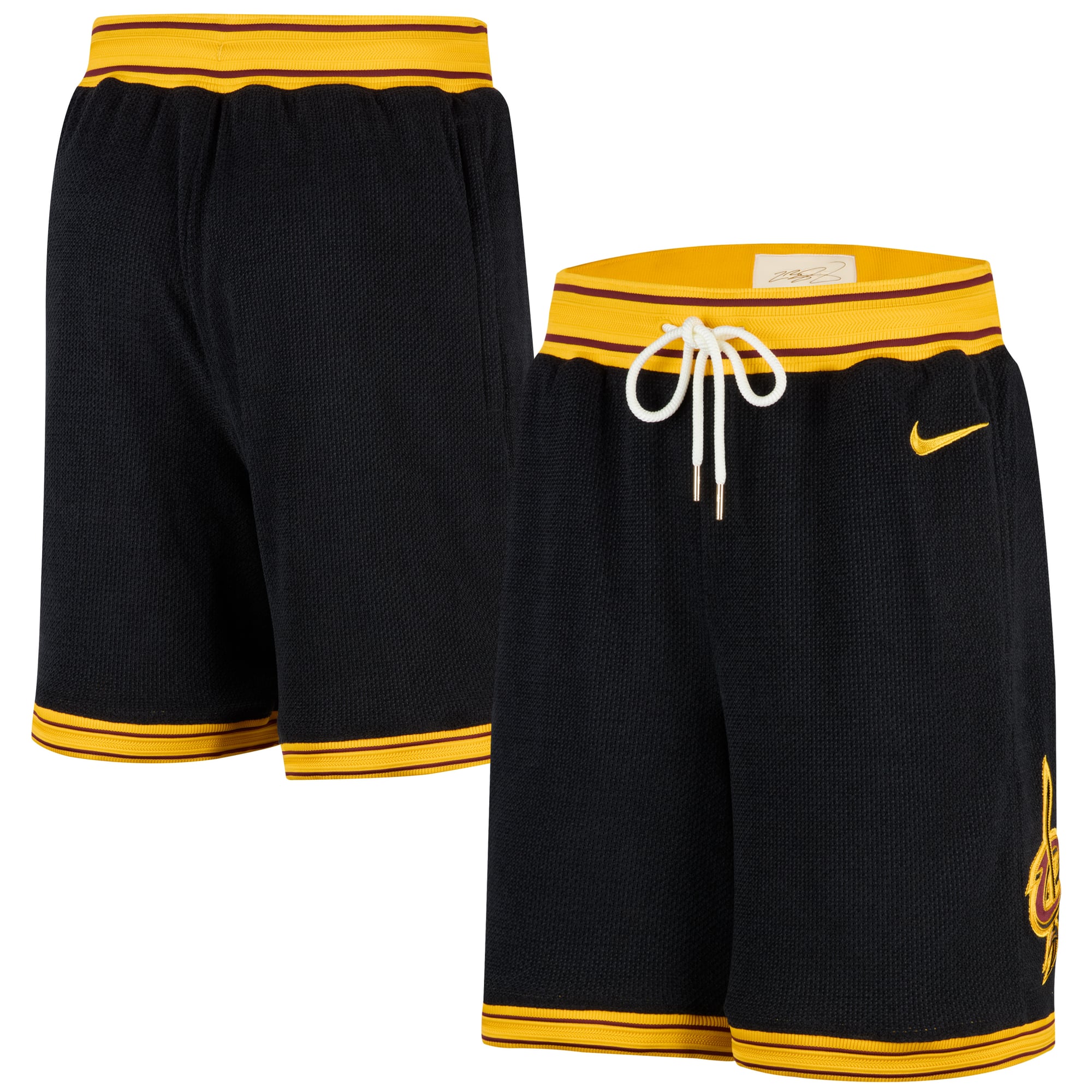 Men's Nike LeBron James Black Cleveland Cavaliers Forever King Shorts