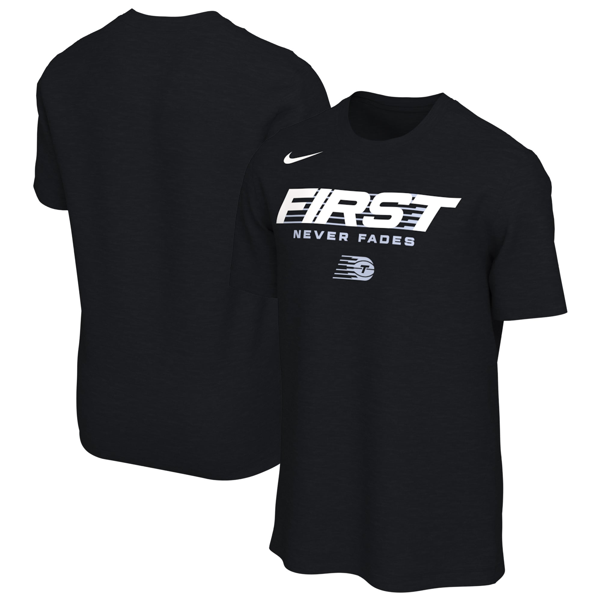 Men's Nike Black Toronto Tempo Inaugural Season First Never Fades Logo T-Shirt
