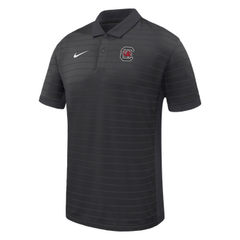 Men's Nike  Black South Carolina Gamecocks Dri-FIT Victory Stripe Polo