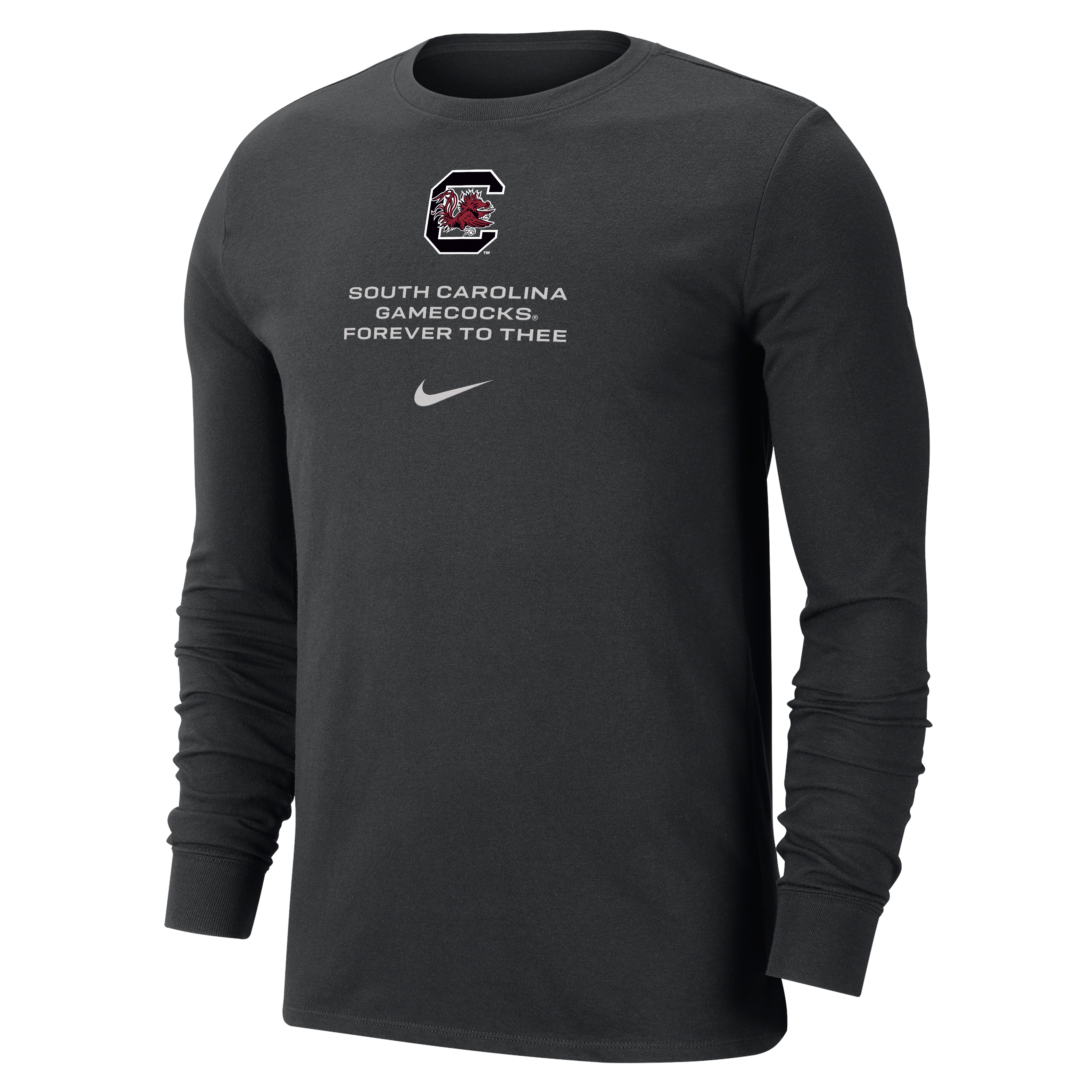 Men's Nike  Black South Carolina Gamecocks Dri-FIT Long Sleeve T-Shirt