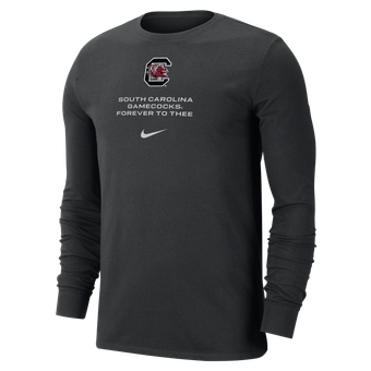 Men's Nike Black South Carolina Gamecocks Dri-FIT Long Sleeve T-Shirt