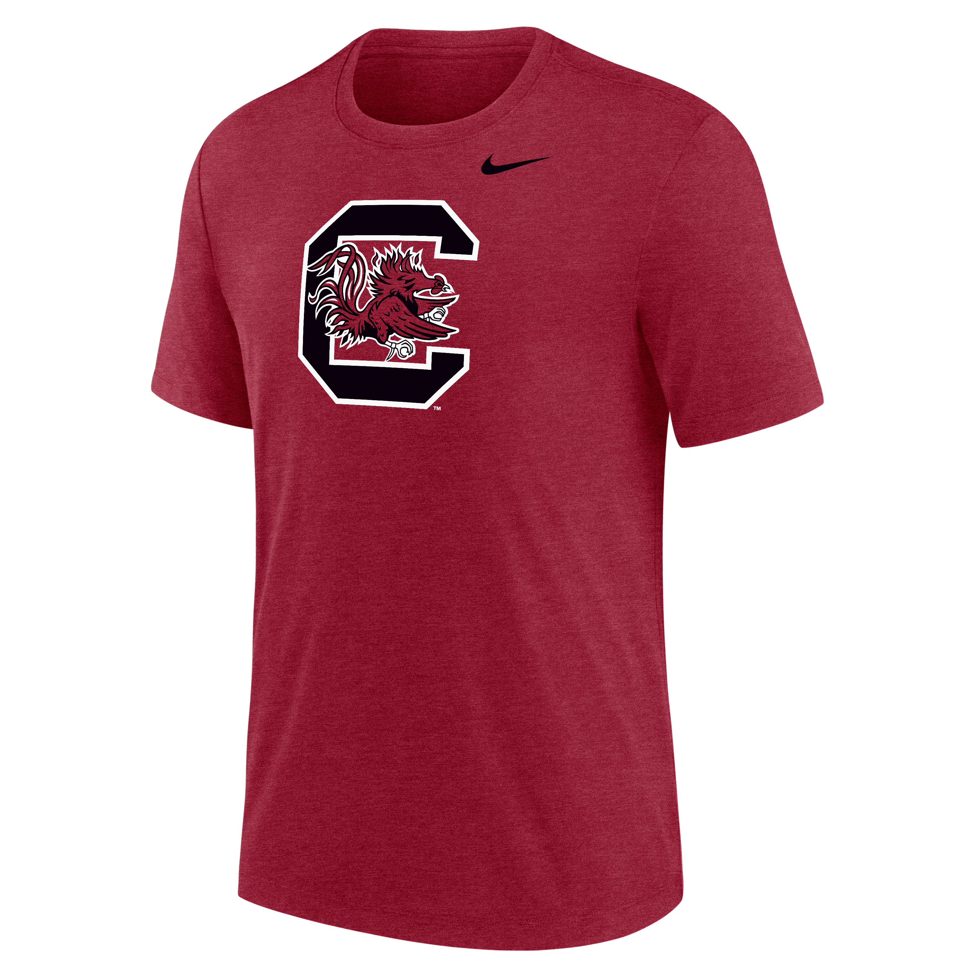 Men's Nike Garnet South Carolina Gamecocks Tri-Blend T-Shirt