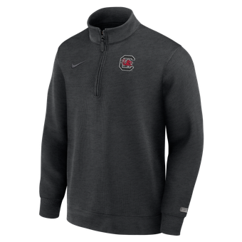 Men's Nike Black South Carolina Gamecocks 2026 Sideline Coaches Dri-FIT Half-Zip Jacket