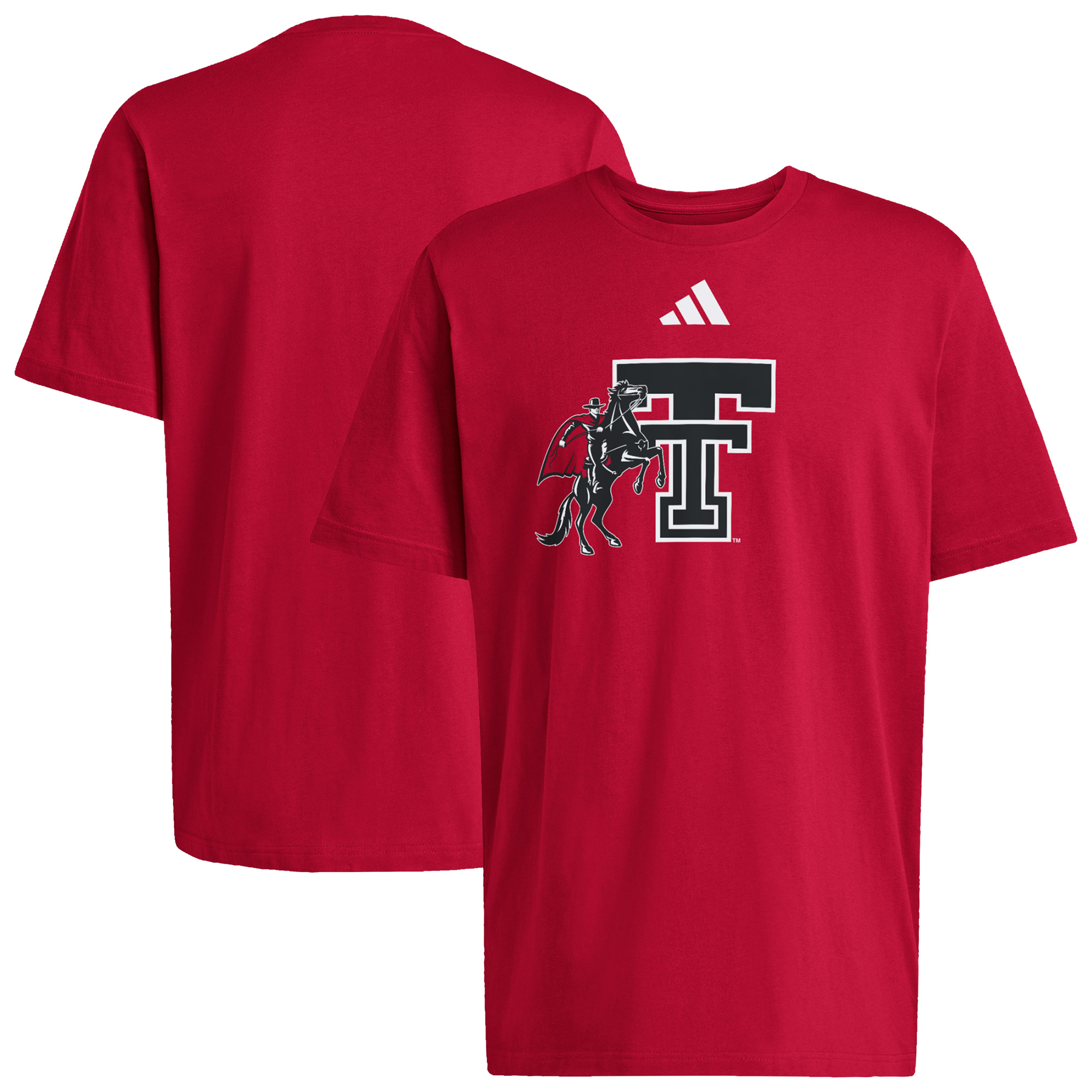Men's adidas  Red Texas Tech Red Raiders Graphic T-Shirt