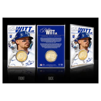 Highland Mint Bobby Witt Jr. Kansas City Royals Limited Edition Bronze Coin with Acrylic Holder