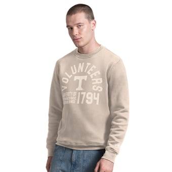 Men's Starter Tan Tennessee Volunteers Post Game Sweatshirt
