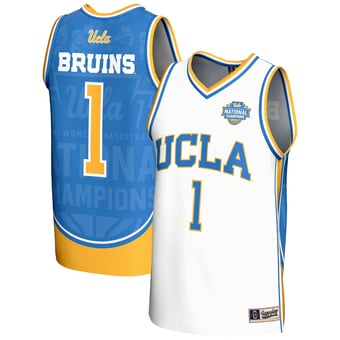 Unisex GameDay Greats White UCLA Bruins 2026 NCAA Women's Basketball National Champions Lightweight Jersey