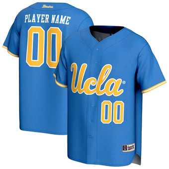 Youth GameDay Greats Blue UCLA Bruins Lightweight Collegiate Baseball NIL Pick-A-Player Fashion Jersey