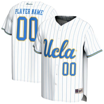 Youth GameDay Greats White UCLA Bruins Lightweight Collegiate Baseball NIL Pick-A-Player Fashion Jersey