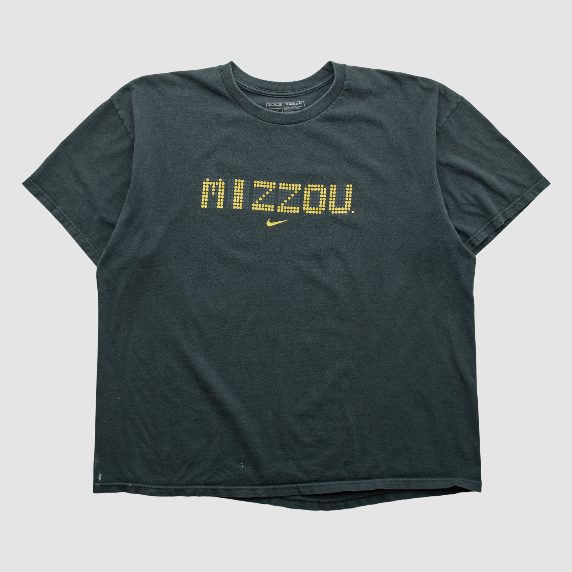 Missouri Tigers Nike 2010s T-shirt - Black - L by Fanatics Real Vintage