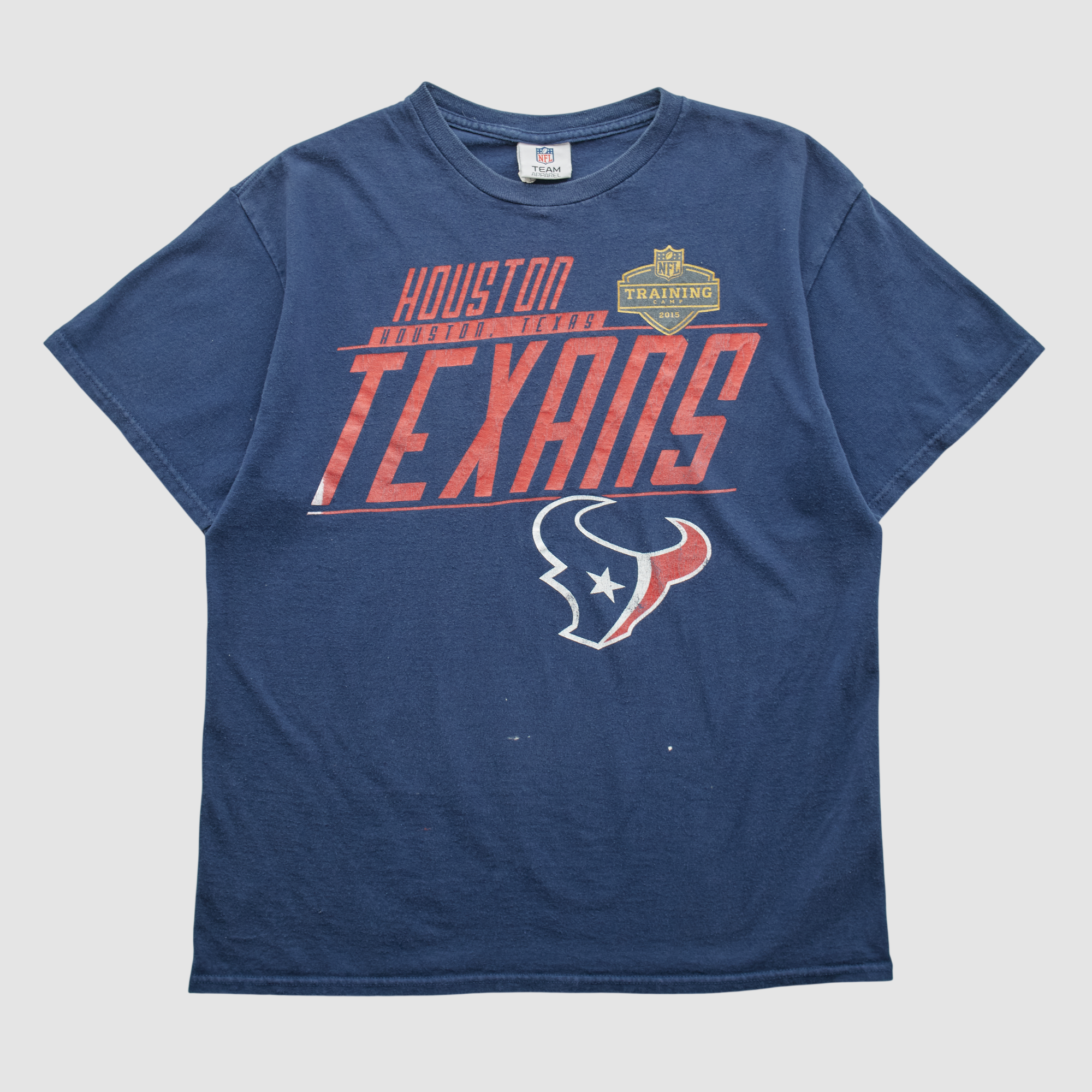 Houston Texans NFL 2015 T-shirt – Navy – S by Fanatics Real Vintage Houston Texans NFL 2015 T-shirt – Navy – S by Fanatics Real Vintage