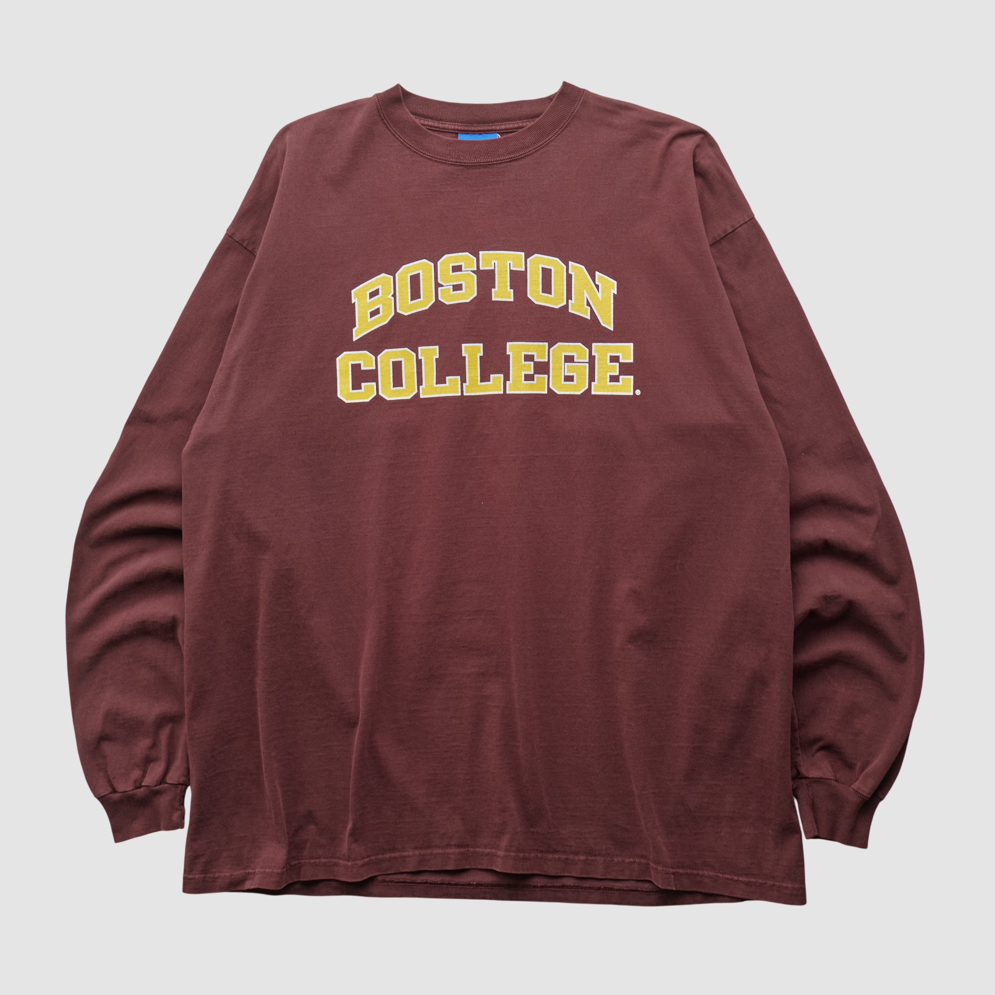 Boston College Eagles Champion 2000s Long Sleeve T-shirt - Maroon - XL by Fanatics Real Vintage