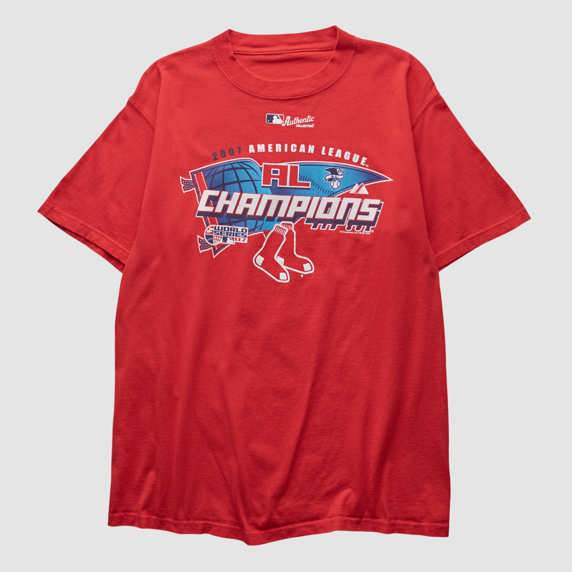 Boston Red Sox Genuine Merchandise 2007 T-shirt - Red - S by Fanatics Real Vintage