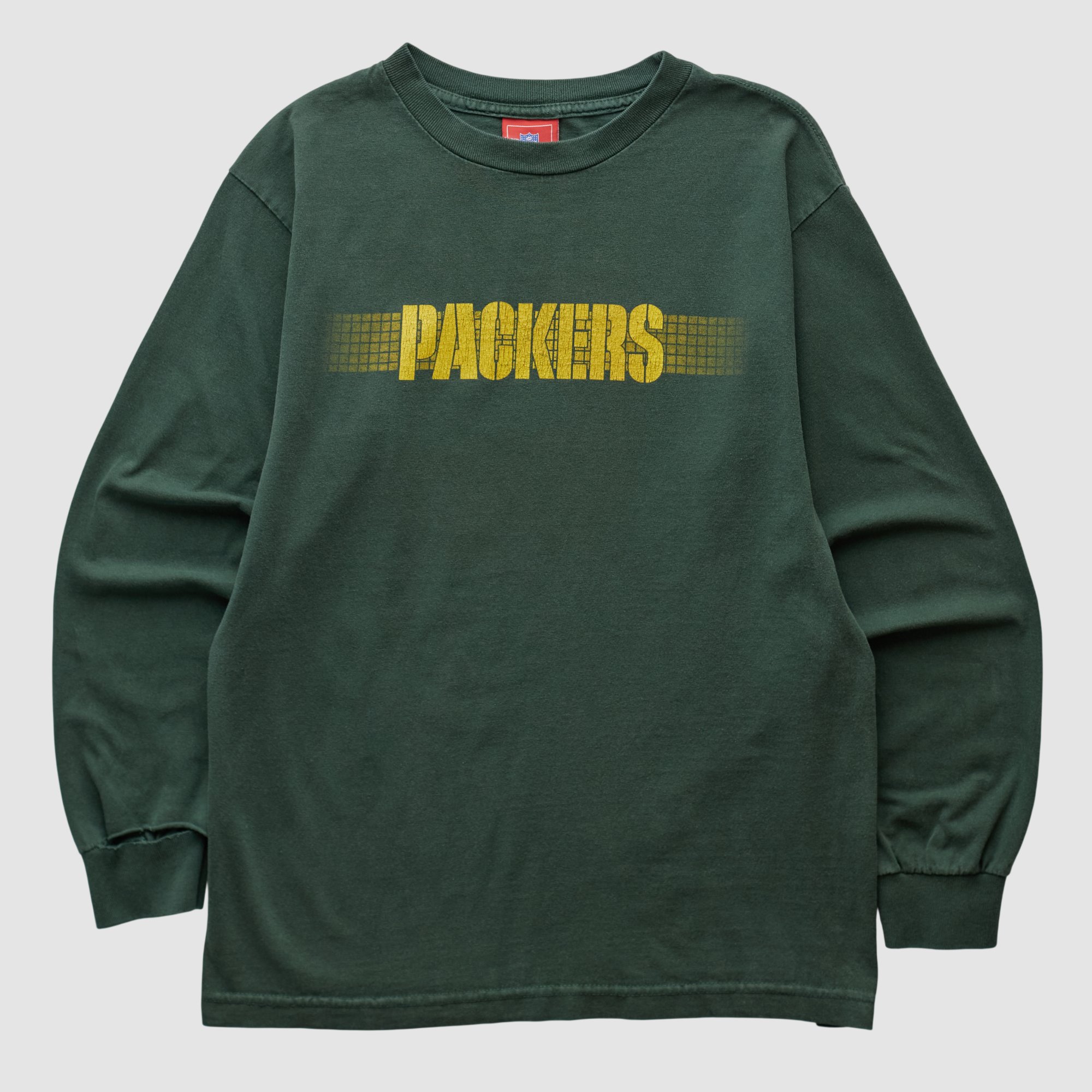 Green Bay Packers NFL 2000s Long Sleeve T-shirt – Green – M by Fanatics Real Vintage