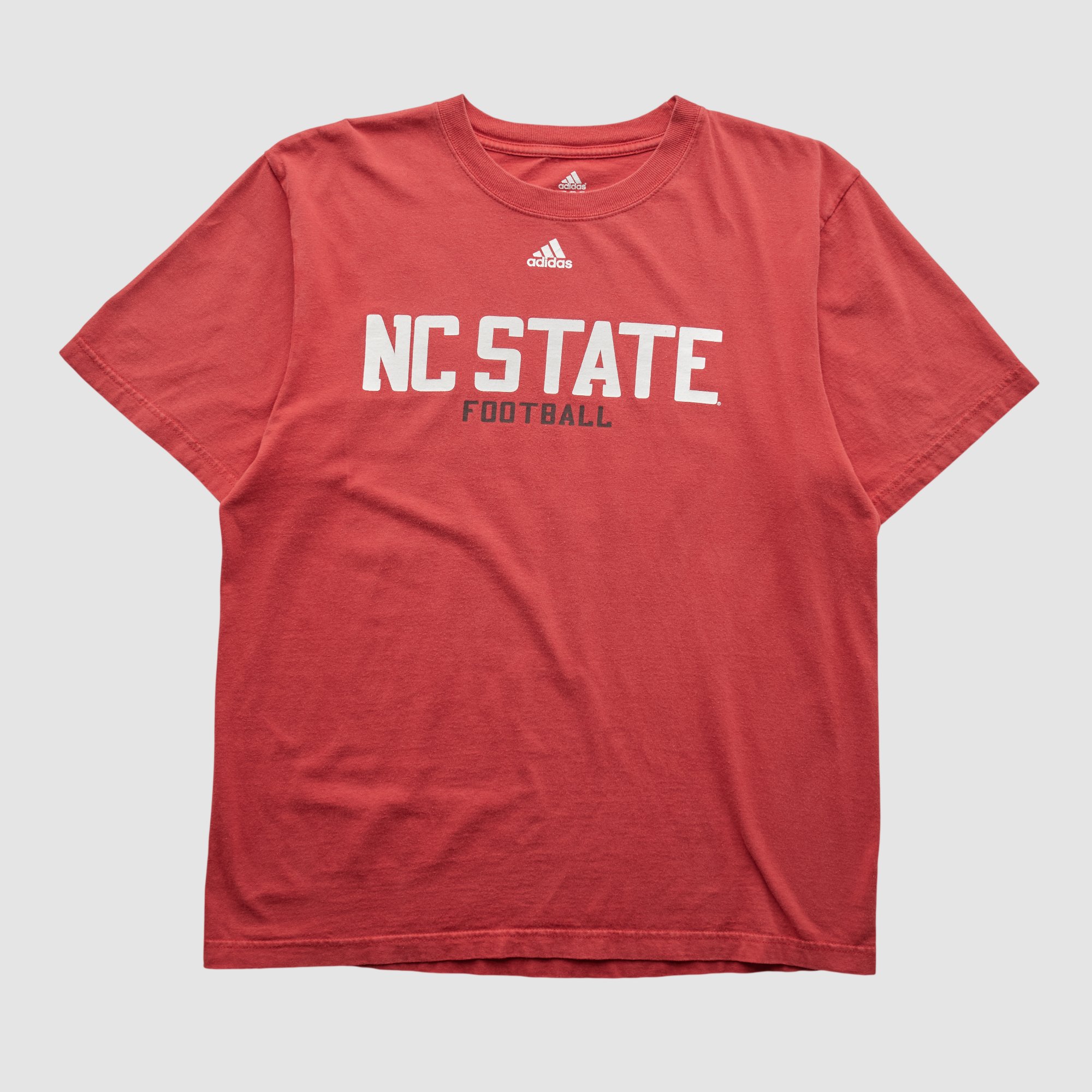NC State Wolfpack Adidas 2010s T-shirt - Red - M by Fanatics Real Vintage