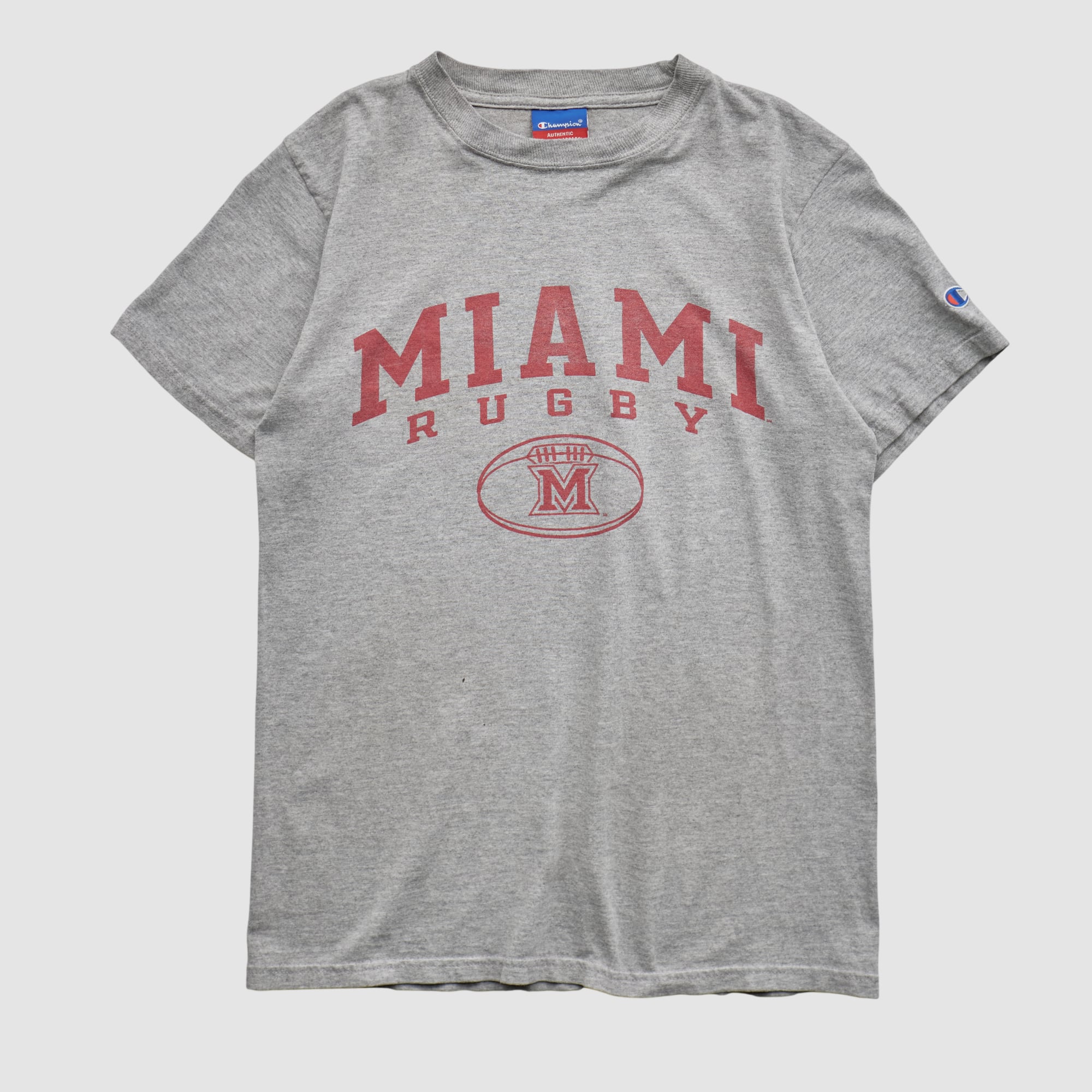 Miami University RedHawks Adidas 2000s T-shirt - Heather Gray - XS by Fanatics Real Vintage