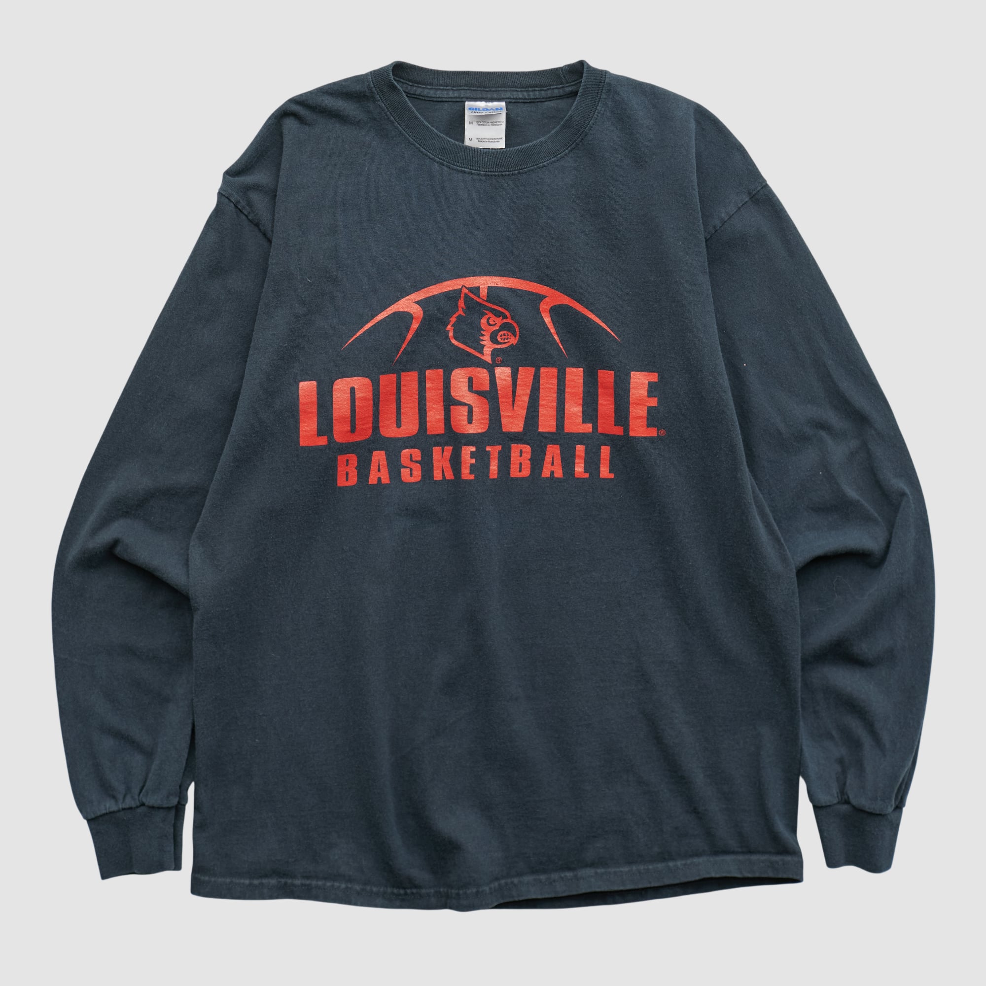 Louisville Cardinals Gildan 2000s Long Sleeve T-shirt - Black - S by Fanatics Real Vintage
