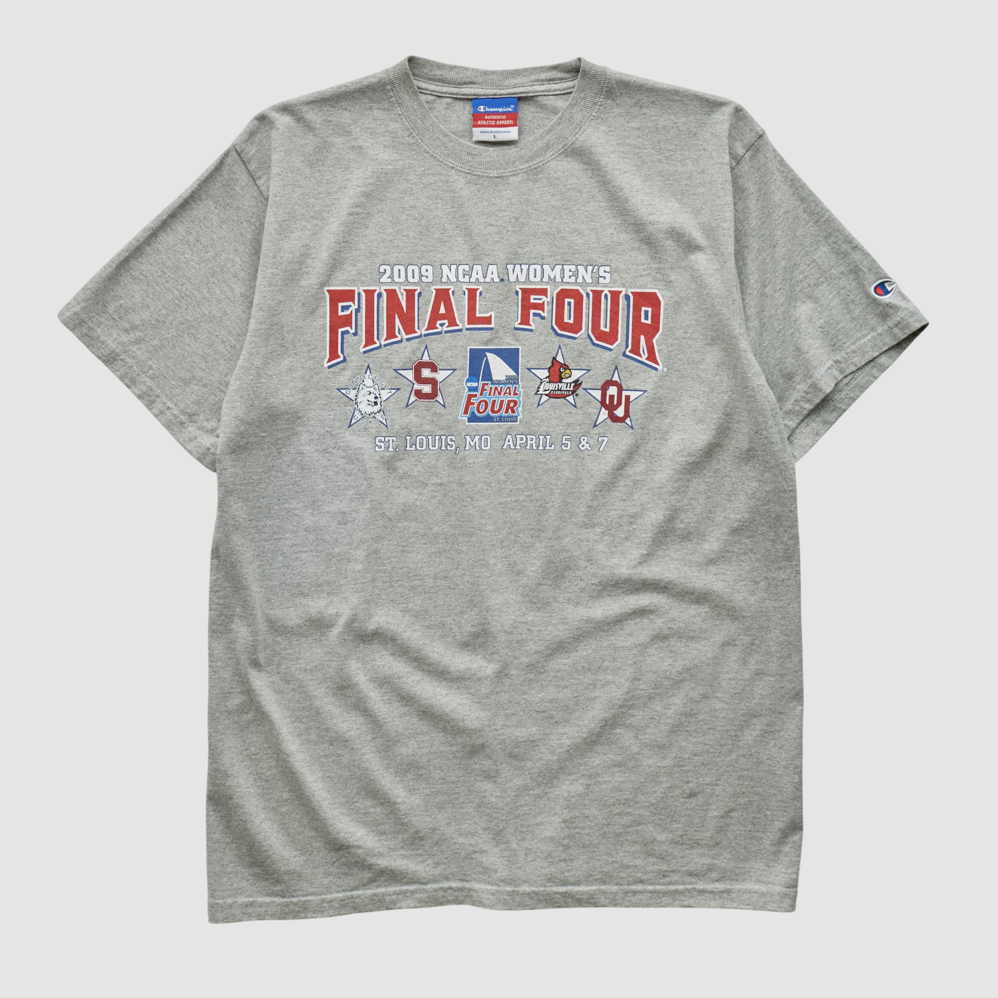 NCAA Final Four Champion 2009 T-shirt - Heather Gray - M by Fanatics Real Vintage
