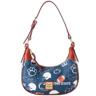 Women's Dooney & Bourke Penn State Nittany Lions Slouchy Shoulder Bag