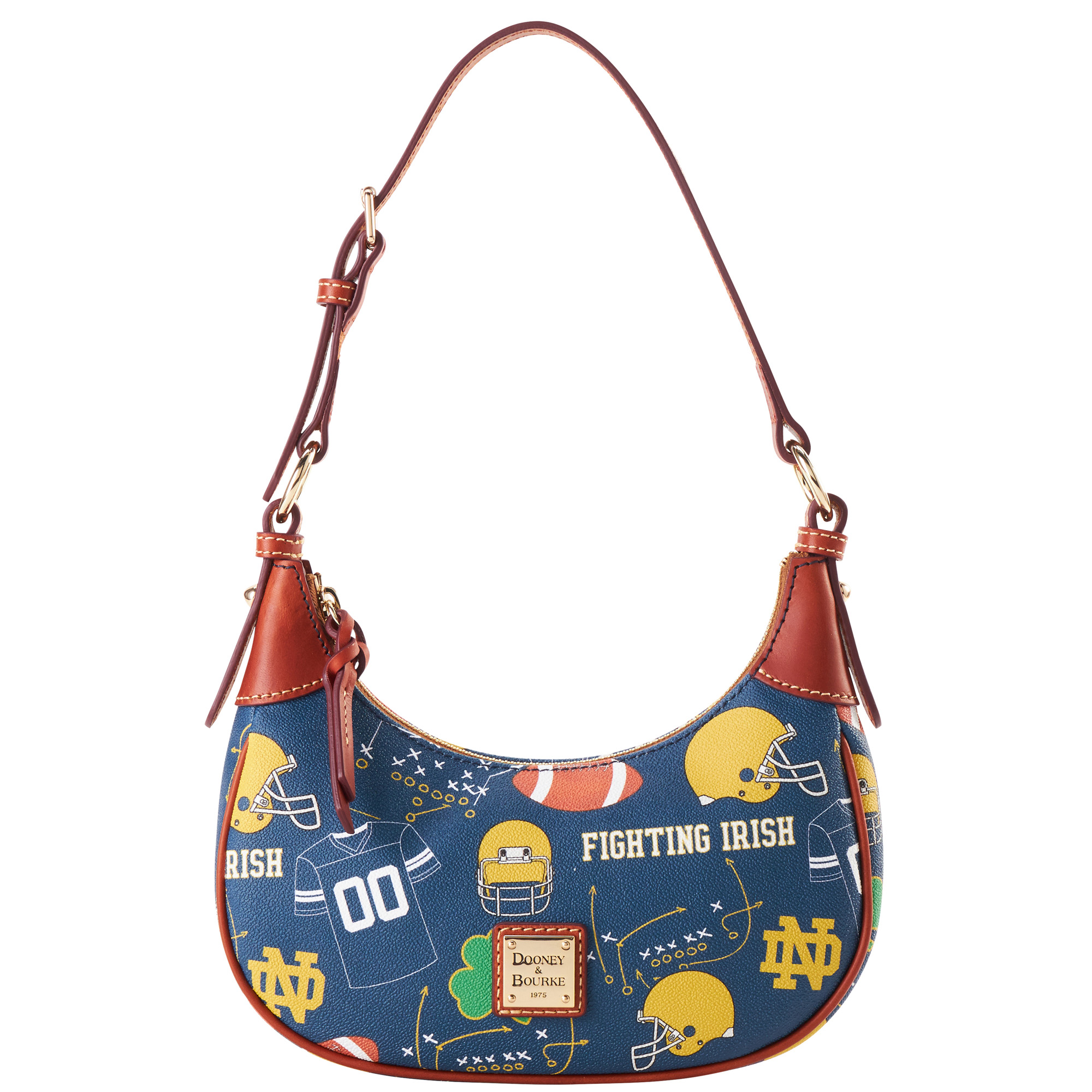 Women’s Dooney & Bourke Notre Dame Fighting Irish Slouchy Shoulder Bag Women’s Dooney & Bourke Notre Dame Fighting Irish Slouchy Shoulder Bag
