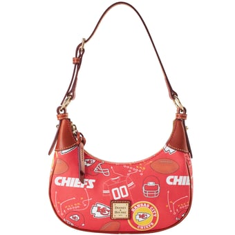 Women's Dooney & Bourke Kansas City Chiefs Slouchy Shoulder Bag