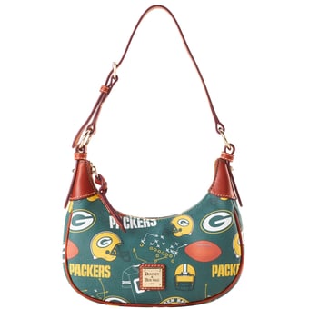 Women's Dooney & Bourke Green Bay Packers Slouchy Shoulder Bag