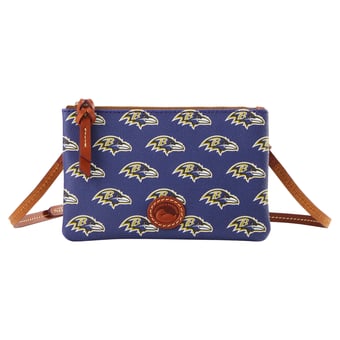 Dooney & Bourke  Baltimore Ravens Top Zip Crossbody Bag