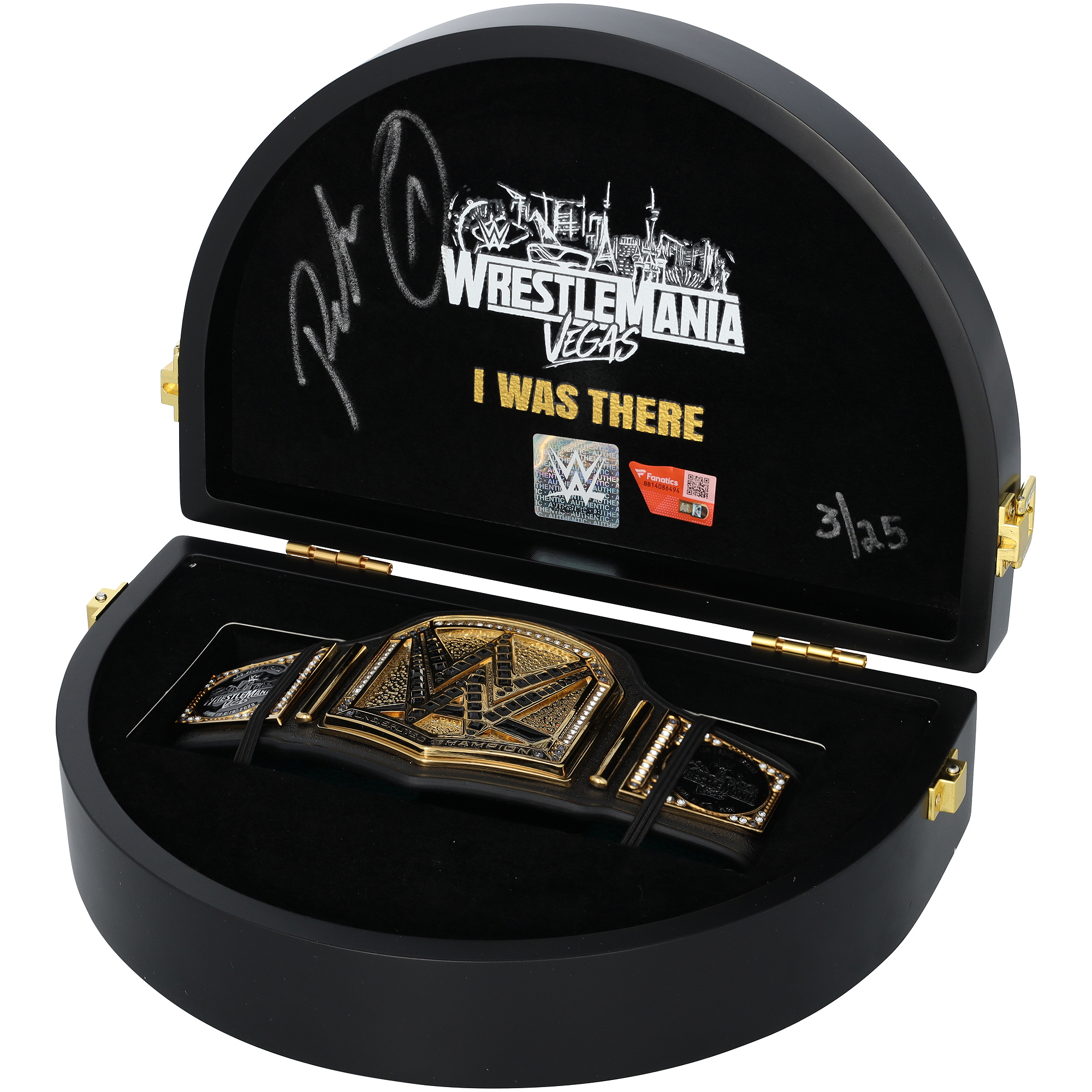 Penta WWE Autographed WrestleMania 42 Poker Table Mini Title – Limited Edition of 25 Penta WWE Autographed WrestleMania 42 Poker Table Mini Title – Limited Edition of 25