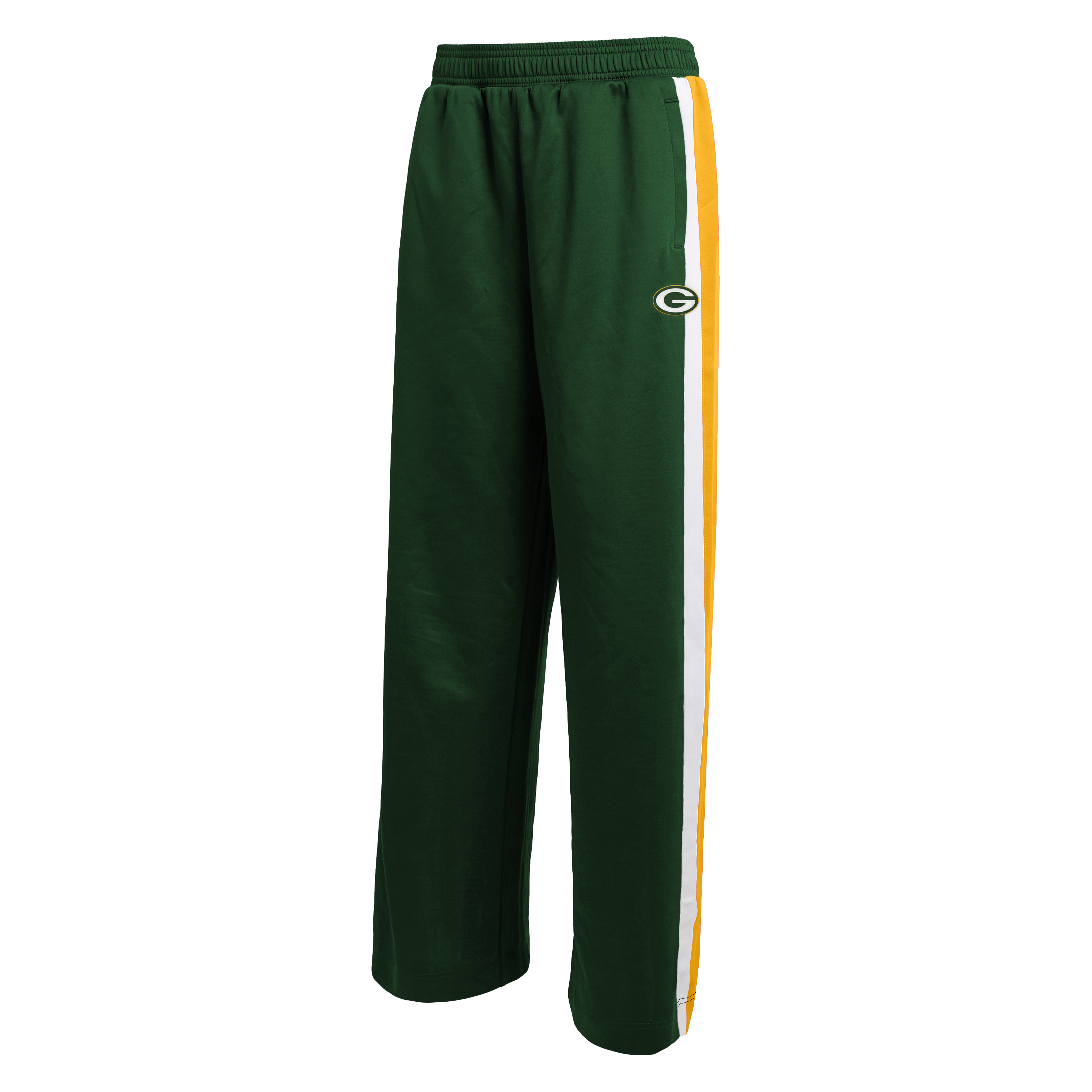 Women's WEAR by Erin Andrews Green Bay Packers Stripe Track Pants