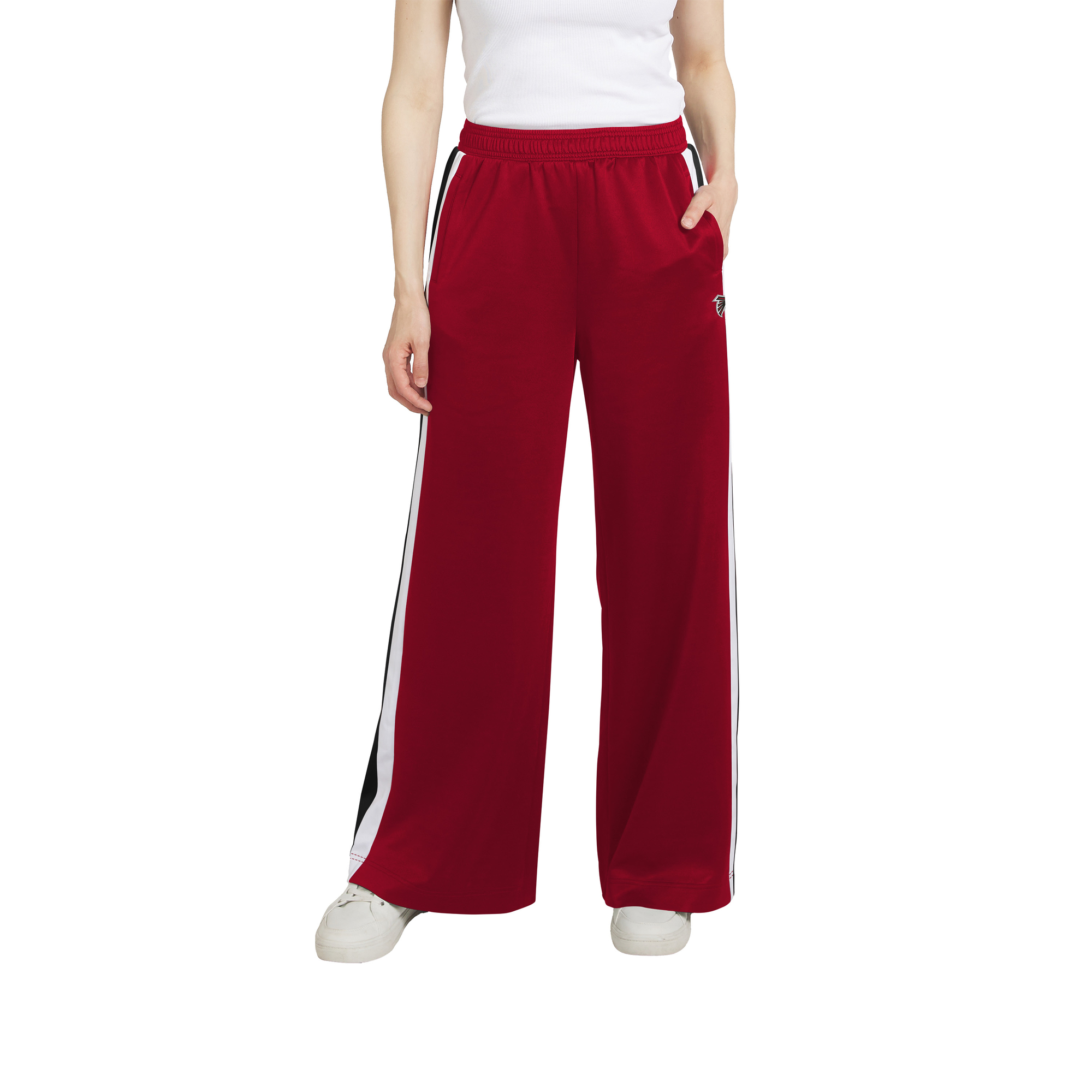 Women's WEAR by Erin Andrews Atlanta Falcons Stripe Track Pants