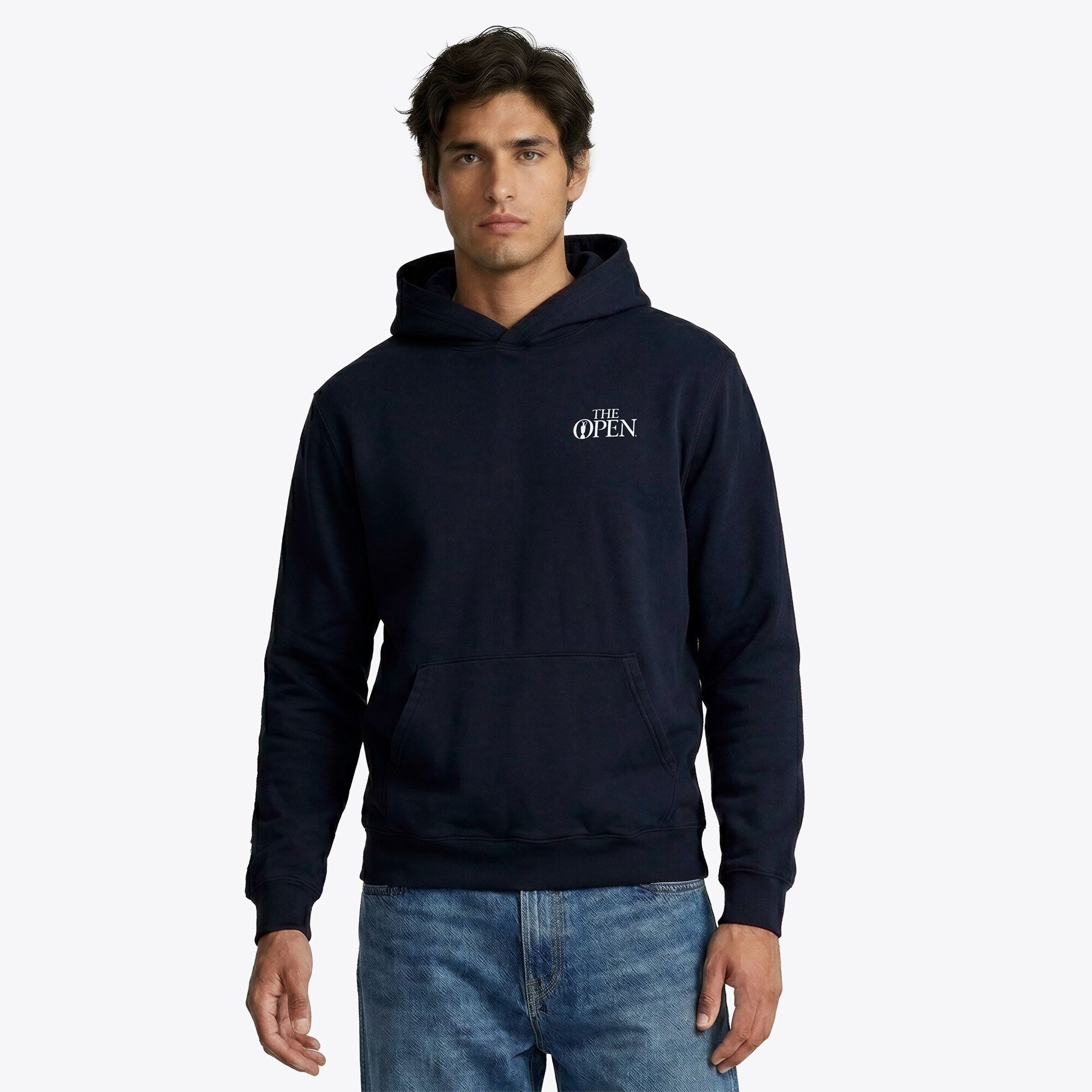 Felpa con cappuccio The Open Malbon Buckets - Blu Navy
