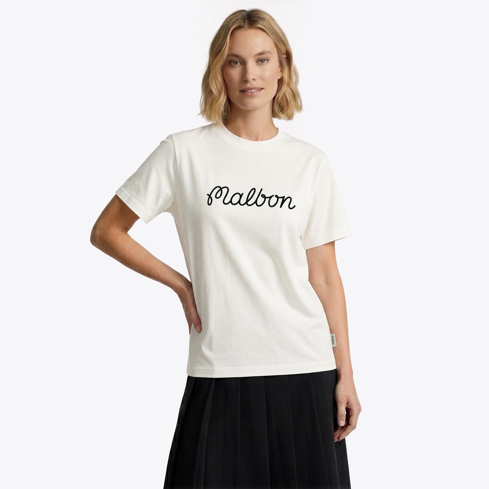 Maglietta The 154th Open Royal Birkdale Malbon Flag - Bianco - Donna