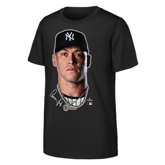 Youth Outerstuff Aaron Judge Black New York Yankees Headliner T-Shirt