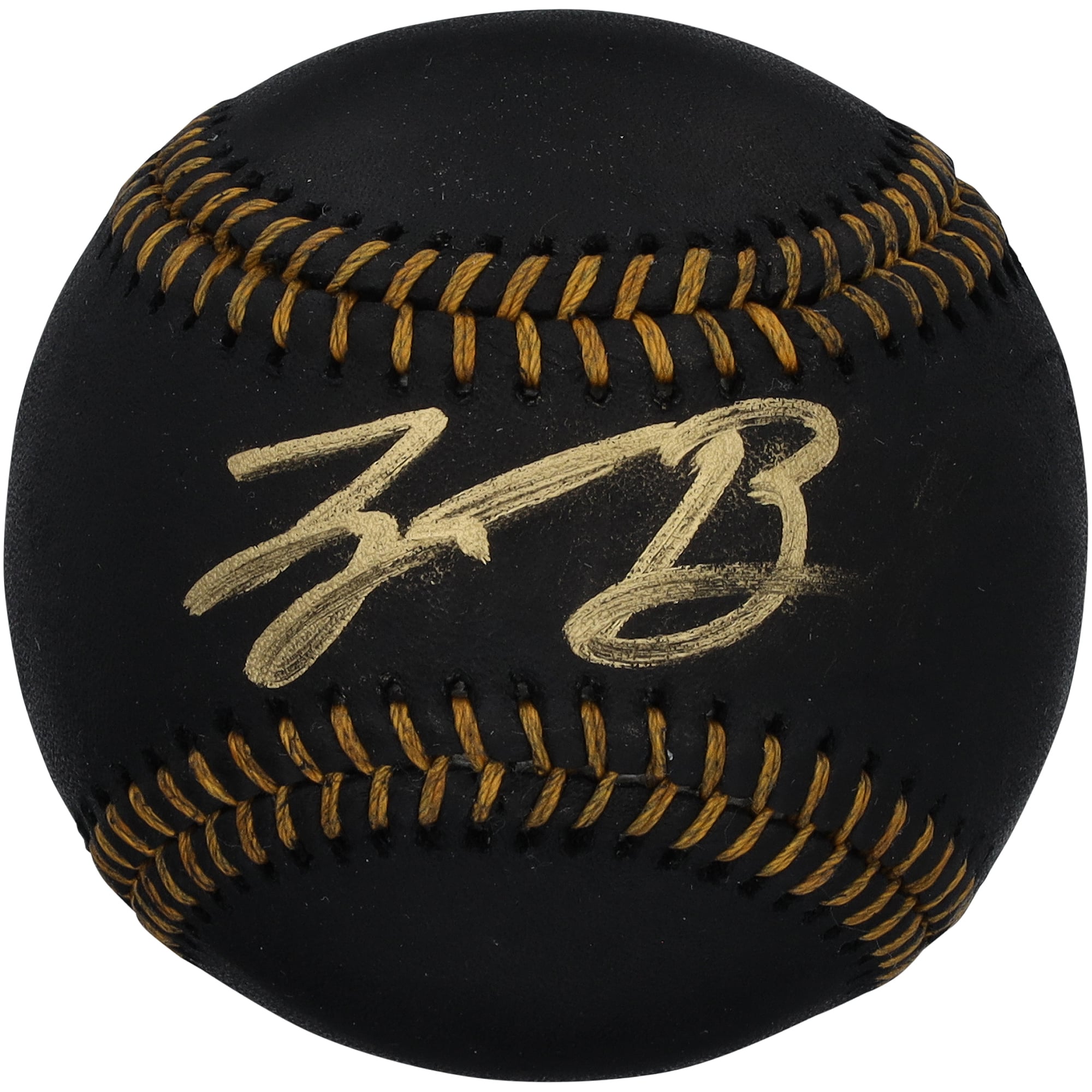 Tyler Bremner Los Angeles Angels Autographed Black Leather Baseball