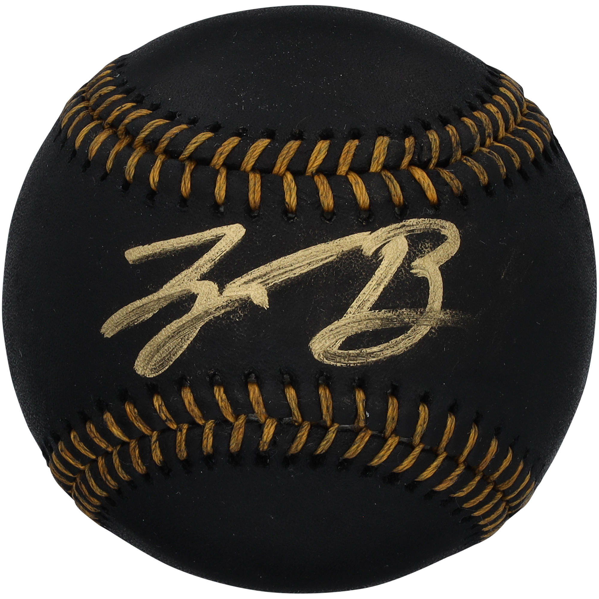 Tyler Bremner Los Angeles Angels Autographed Black Leather Baseball Tyler Bremner Los Angeles Angels Autographed Black Leather Baseball