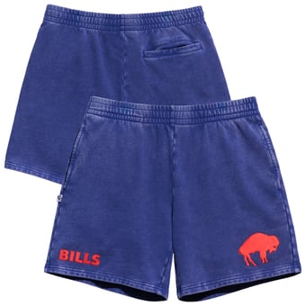 Men's Chalk Line Royal Buffalo Bills Washed Logo Draft Shorts
