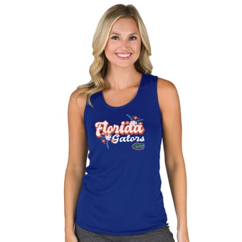Women's Concepts Sport Royal Florida Gators Marathon Racerback Tank Top