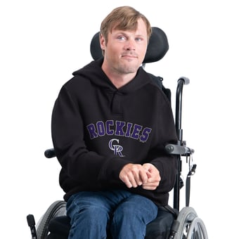 Men's G-III Sports by Carl Banks Black Colorado Rockies Adaptive Fan Favorite Fleece Hoodie