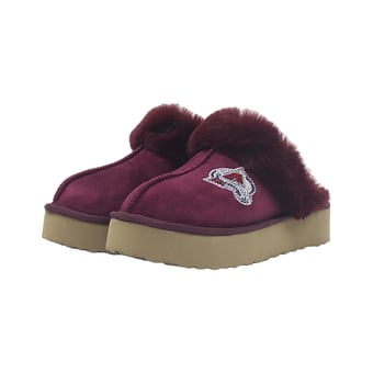 Unisex Cuce Colorado Avalanche Team Color Slipper Boots