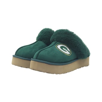 Unisex Cuce Green Bay Packers Team Color Slipper Boots