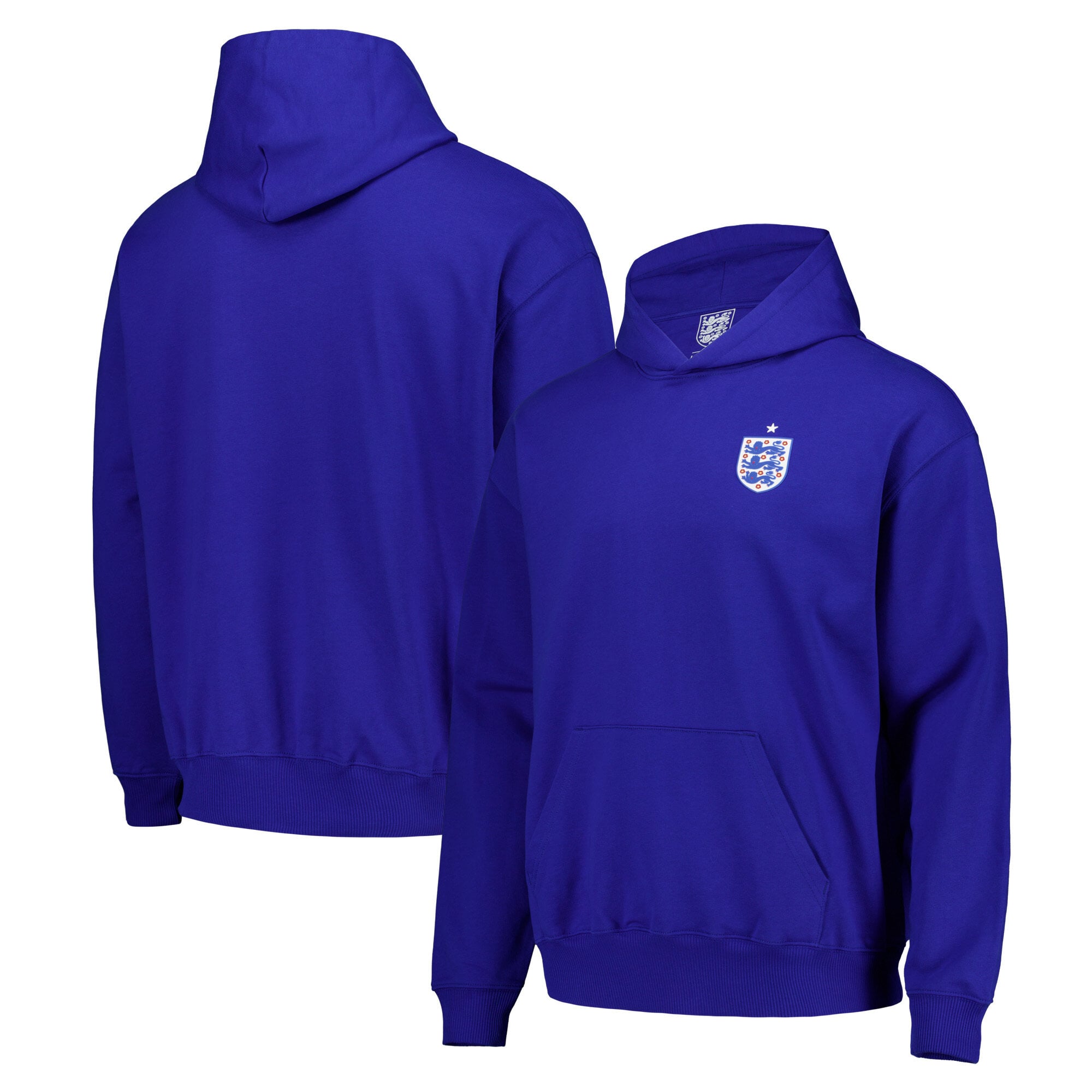 England Star Crest Hoodie - Worker Blue: retailer-supplied image