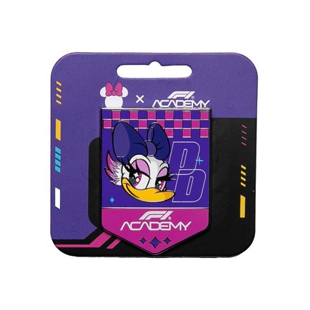 Formula 1 Academy X Disney Daisy Crest Pin