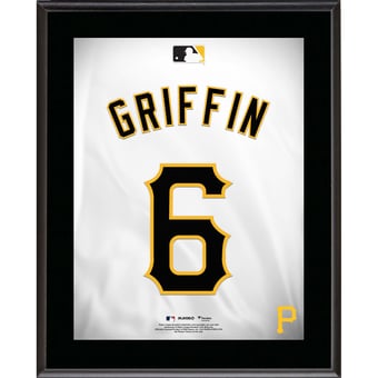 Konnor Griffin Pittsburgh Pirates 10.5" x 13" Jersey Number Sublimated Player Plaque