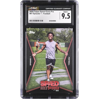 IShowSpeed Content Creator 2025 Topps Speed Goes Pro Episode
