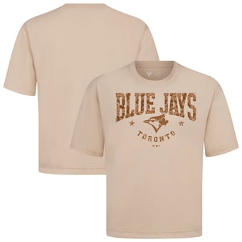 Unisex Levelwear Khaki Toronto Blue Jays 2026 Armed Forces Day Camo Luxe Signature Archway Knit T-Shirt