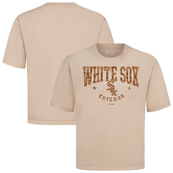 Unisex Levelwear Khaki Chicago White Sox 2026 Armed Forces Day Camo Luxe Signature Archway Knit T-Shirt