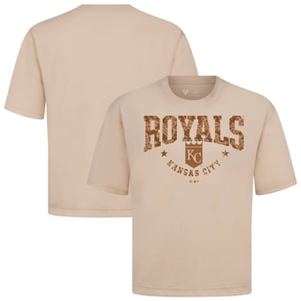 Unisex Levelwear Khaki Kansas City Royals 2026 Armed Forces Day Camo Luxe Signature Archway Knit T-Shirt
