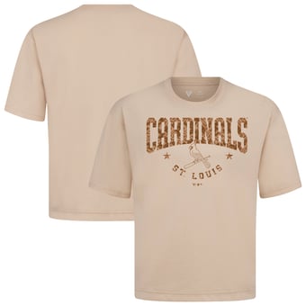 Unisex Levelwear Khaki St. Louis Cardinals 2026 Armed Forces Day Camo Luxe Signature Archway Knit T-Shirt