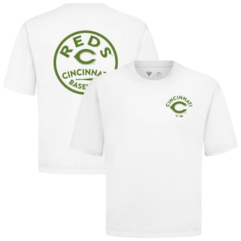 Unisex Levelwear White Cincinnati Reds 2026 Armed Forces Day Transit Luxe Signature Knit T-Shirt