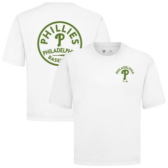 Unisex Levelwear White Philadelphia Phillies 2026 Armed Forces Day Transit Luxe Signature Archway Knit T-Shirt
